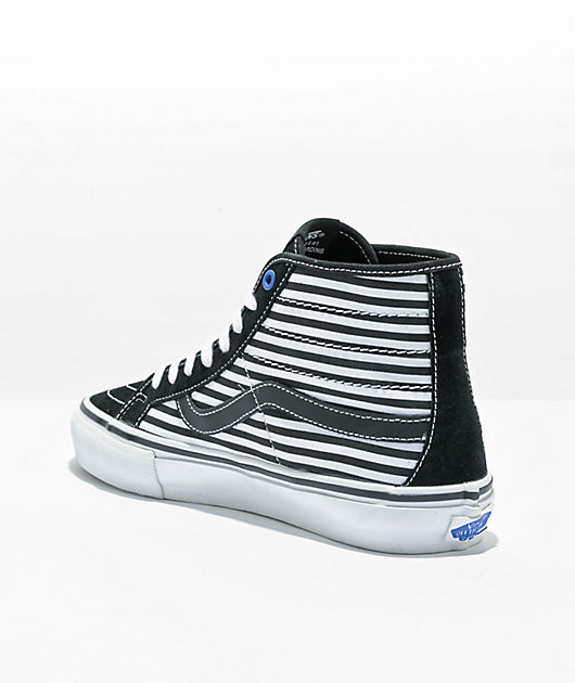 Vans Skate Sk8-Hi Decon Black & White Skate Shoes
