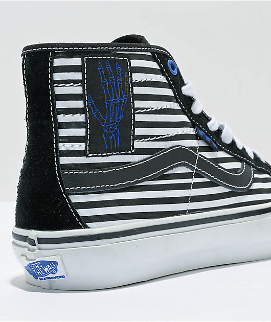 Vans Skate Sk8-Hi Decon Black & White Skate Shoes