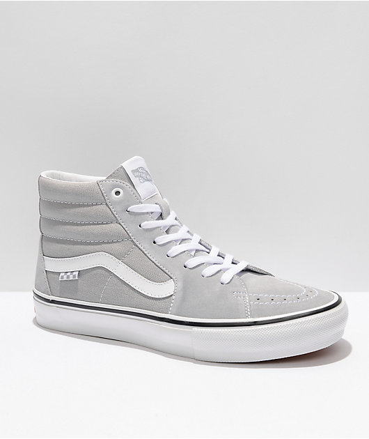 Vans store shoes grey