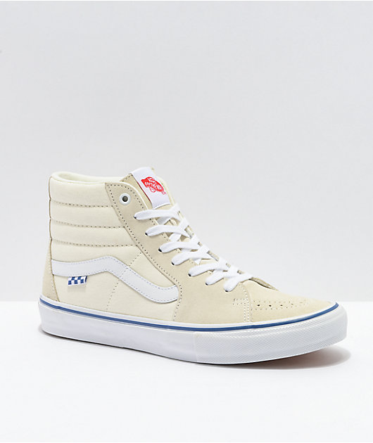 Vans Skate Sk8-Hi Off-White Skate Shoes 