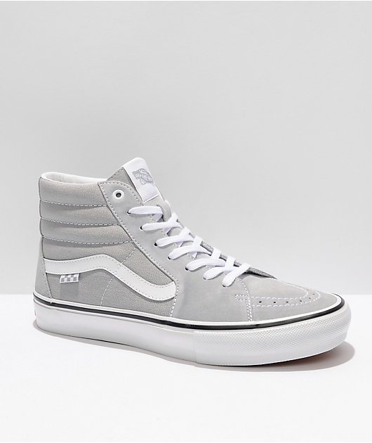 Skate Sk8-Hi zapatos de grises altos