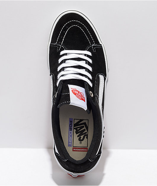 スケートボード VANS SK8-LOW contrast 26 BK/WH USED VANS Sk8-Low VN0A5KXDBZW - Shiekh