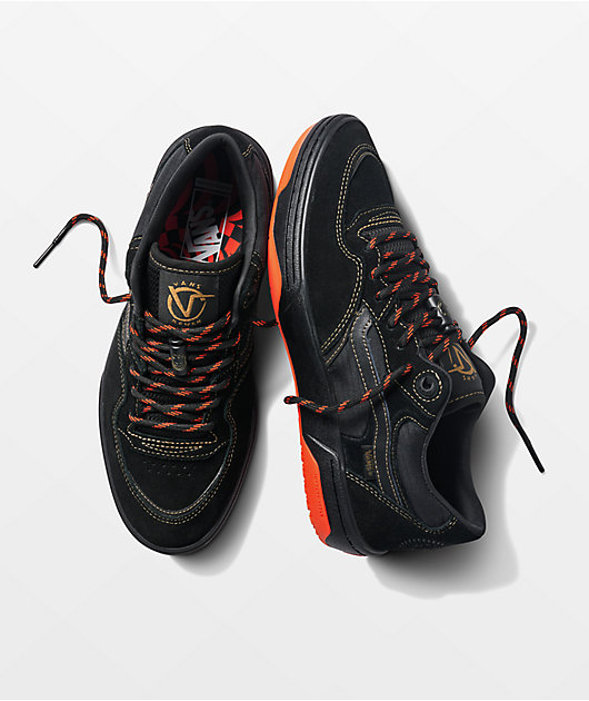 Vans x Spitfire Rowan 2 Black Flame Skate Shoes 8 Vans X Spitfire Wheels Rowan 2 Shoes-Black-Flame – J&R  main image 4