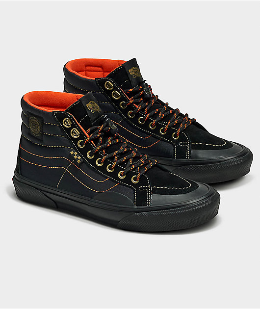 flame vans high top