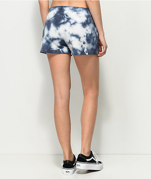 vans tie dye shorts mens