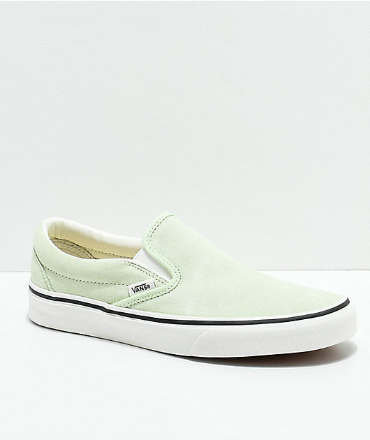 Vans Slip-On Ambrosia & True White Skate Shoes