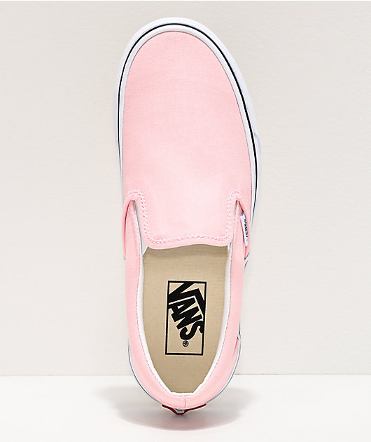 Light pink slip on vans online