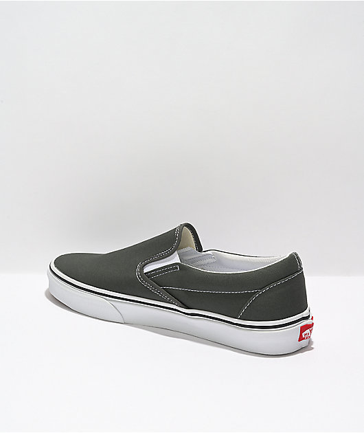 Charcoal slip on vans clearance womens