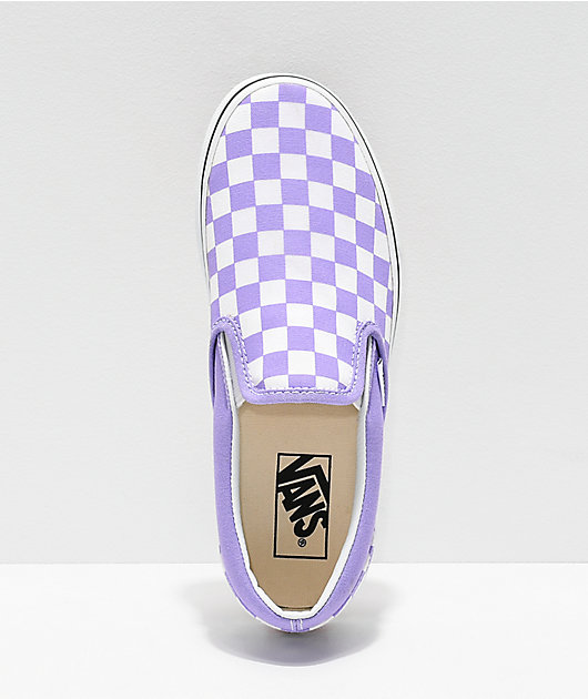 Vans Slip-On Checkerboard Violet \u0026 