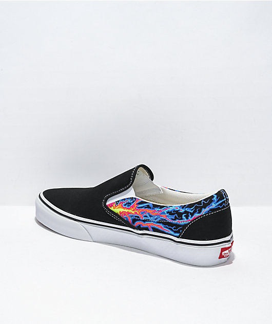 Vans slip on fiamme sale