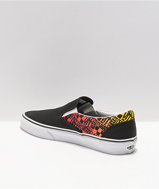 Flame shop vans zumiez