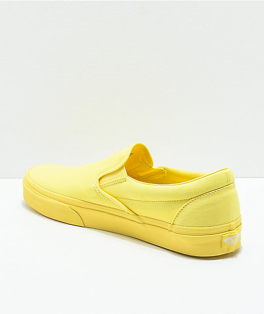 vans mono yellow