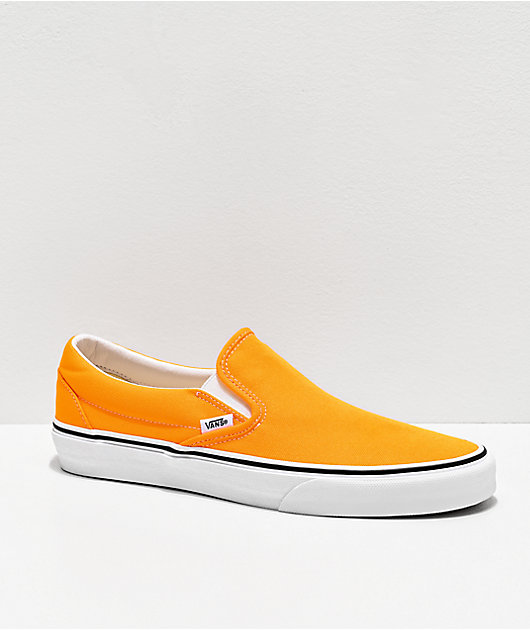 orange vans sneakers