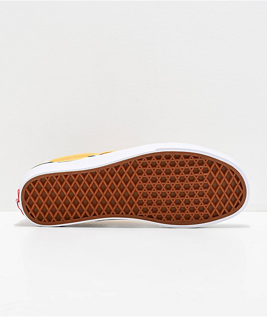 vans ochre checkerboard