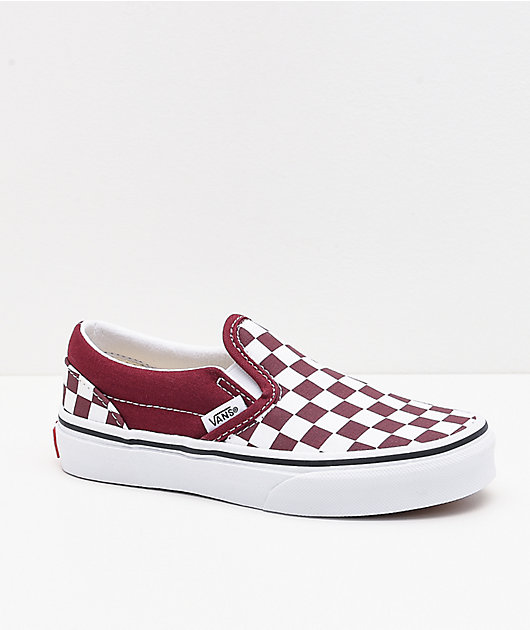 Checkerboard vans zumiez best sale