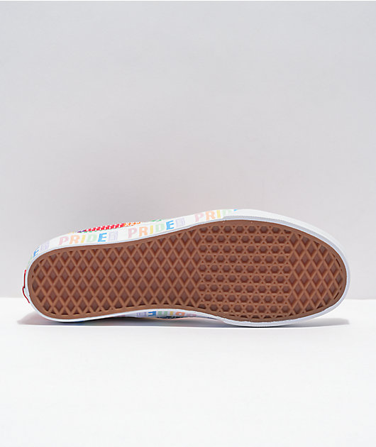 Rainbow sole store vans