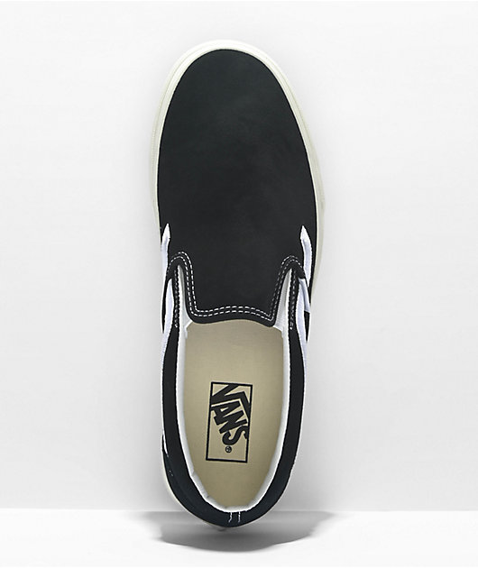 Vans Slip-On Sidestripe Black Skate Shoes