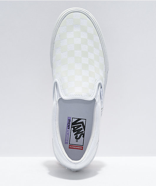 Reflective LV Checkered Slip-On Vans  Vans shoes fashion, Vans shoes  women, Vans