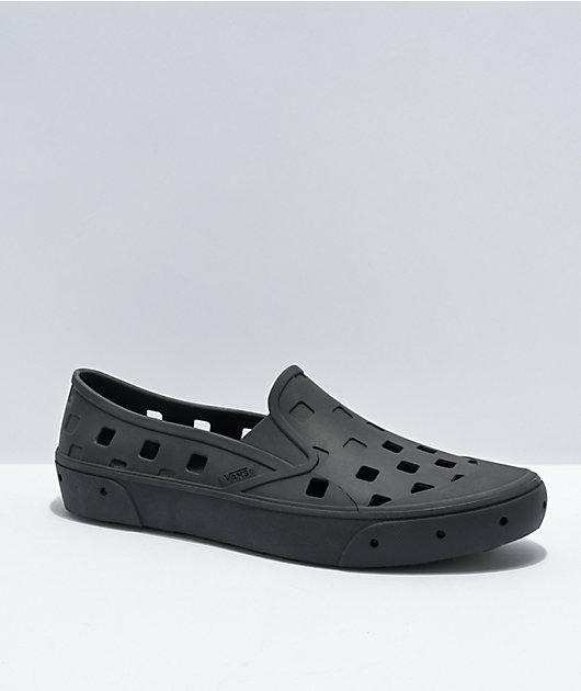 Vans Slip On Trek Black Shoes Zumiez