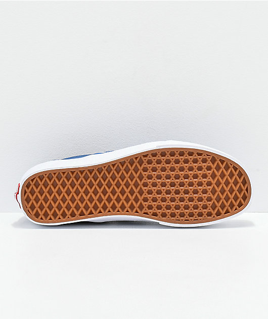 Vans Slip-On zapatos de skate azul marino