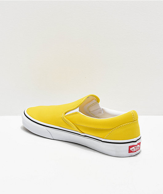 Vans slip on amarillo clearance