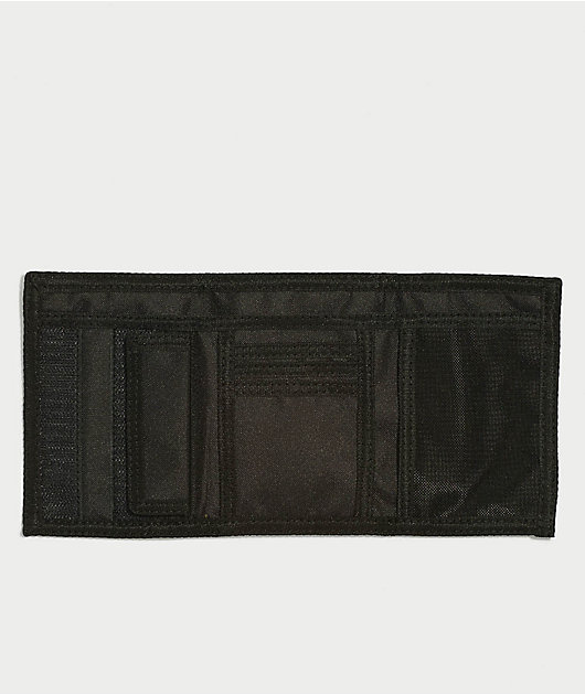 Vans Slipped Black Tri-fold Wallet