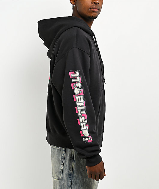 Vans Slopes Up Black Zip Hoodie