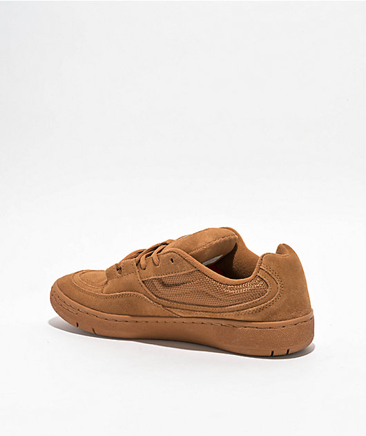 Vans Speed LS Chipmunk Brown Skate Shoe | Zumiez