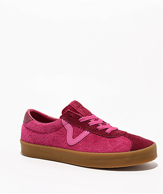 Vans Sport Low Raspberry Rose Skate Shoes Zumiez