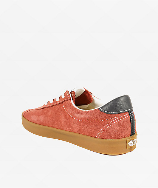 Vans Sport Low Red Ochre Skate Shoes