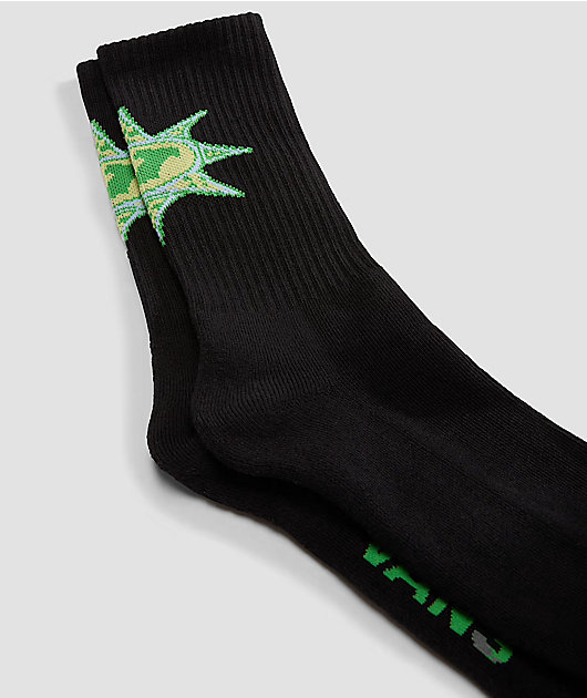 Vans Stowers Black Crew Socks