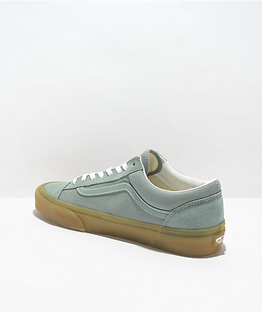 Vans Style 36 Gum & Green Milieu Skate Shoes