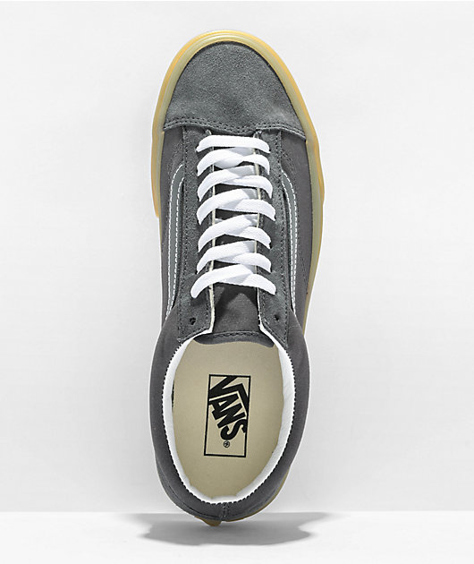 Vans Style 36 Gum Asphalt Skate Shoes Zumiez