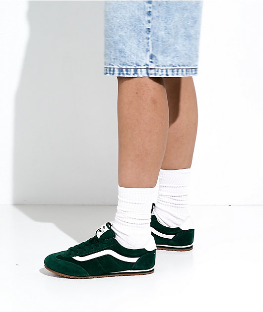 Vans Super Lowpro Emerald Green Shoes video