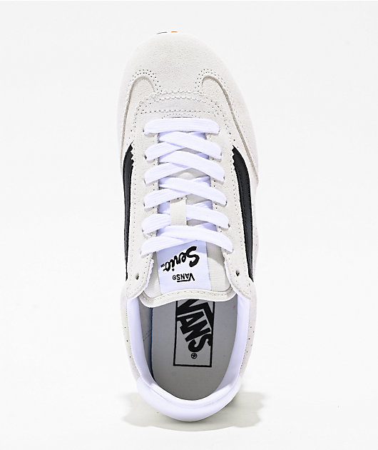 Vans Super Lowpro Marshmallow & Black Shoes