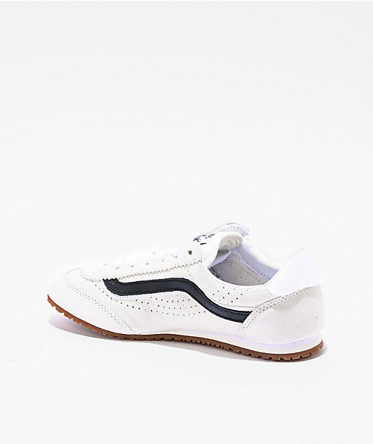Vans Super Lowpro Marshmallow & Black Shoes