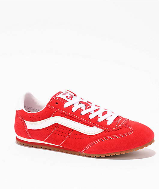 Vans Super Lowpro Racing Red & White Shoes | Zumiez Vans Super Lowpro Racing Red & White Shoes | Zumiez