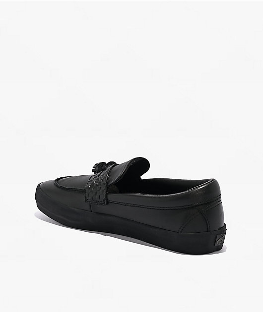 Vans Tassel Black Loafer Skate Shoes