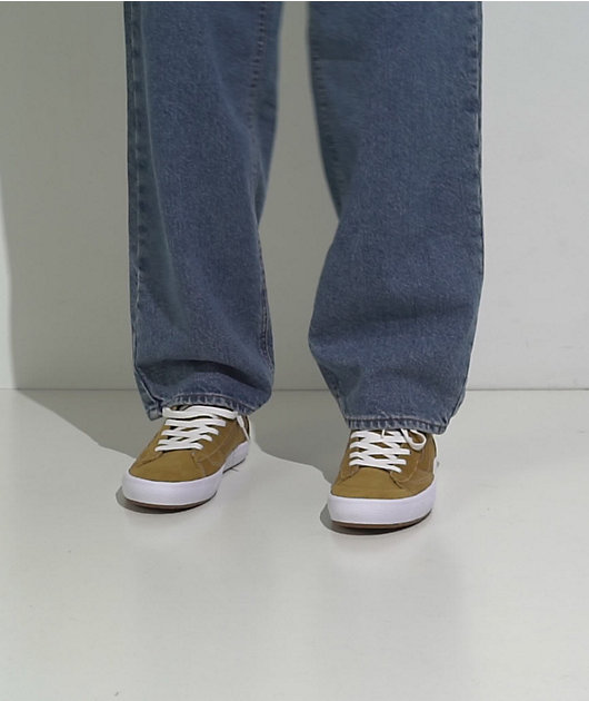Vans The Lizzie Gold & White Skate Shoes video