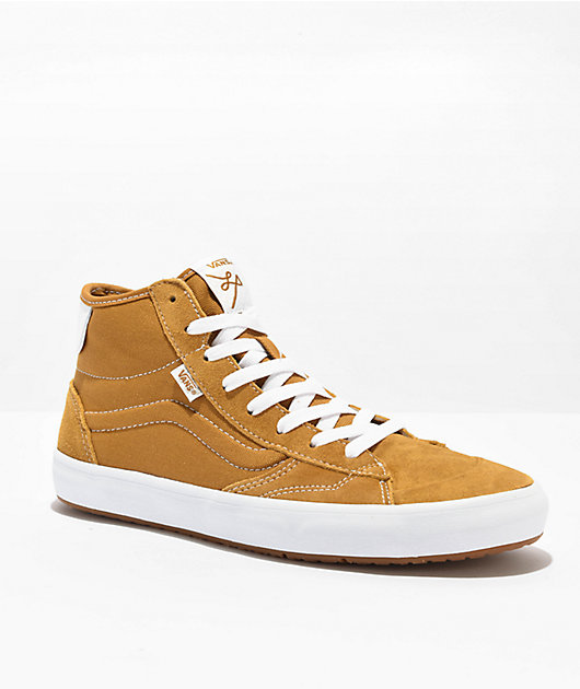 Vans skate on sale shoes gold