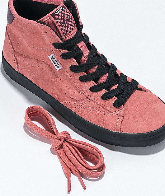 Vans pink skate outlet shoes