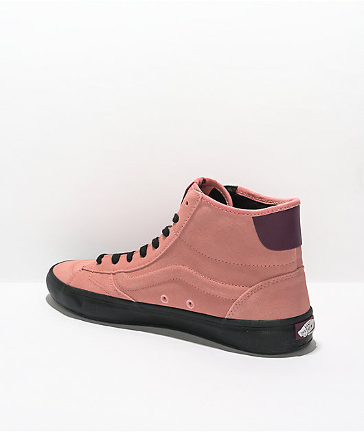 Vans The Lizzie zapatos de skate rosas y negros