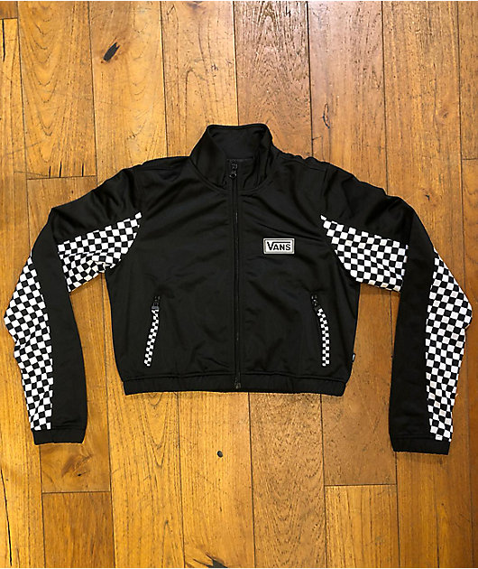 checkered vans jacket