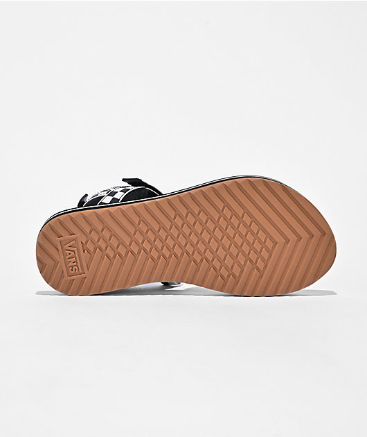 Vans Tri-Lock Checker White & Black Sandals