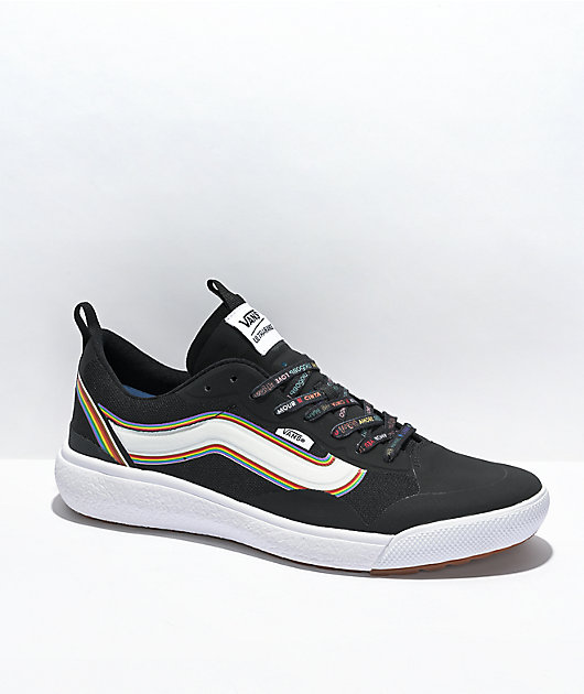 Vans UltraRange EXO Pride Black & White Shoes | Zumiez display picture 3