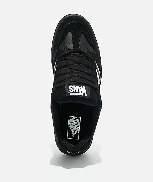 国内配送 VANS UPLAND BLACK/BLACK/WHITE Vans - Upland Black/White - Shoes | Impericon