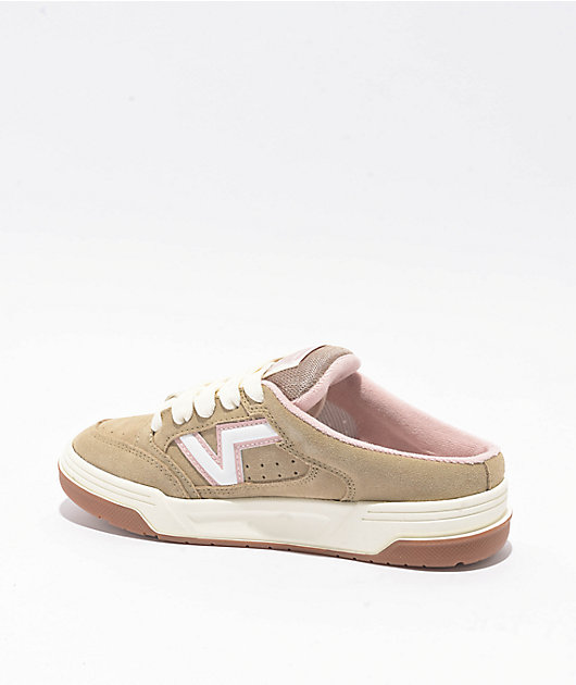 【VANS】 ヴァンズ UPLAND MULE OFF WHITE/PINK 国内発送 Upland Mule in Off White / Pink | Vans