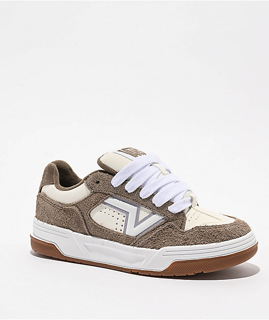 Vans Upland Tri-Tone Walnut Brown Skate Shoes