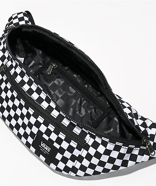 Vans Ward Black & White Checkered Crossbody Bag
