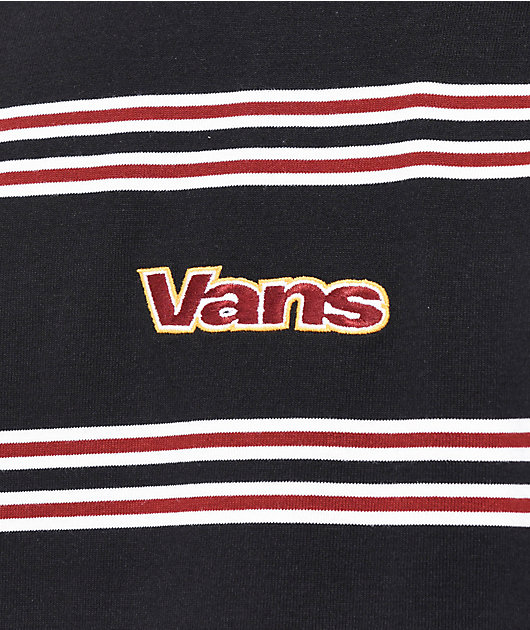 Vans Wardman Black Stripe Knit T-Shirt